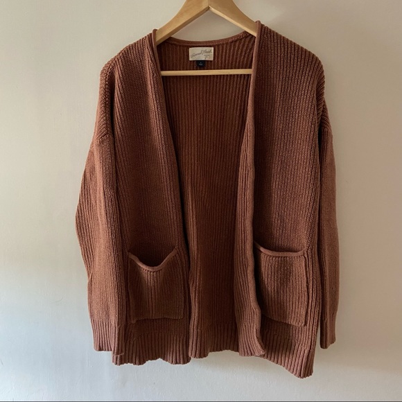 Shaker Knit Open Front Cardigan - Picture 5 of 7